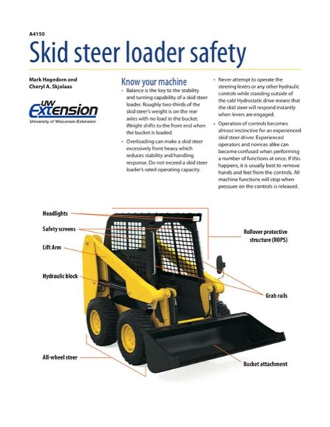 preventing injuries and deaths from skid steer loaders|skid steer loader safety.